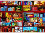Puzzle Bluebird Puzzlepiel La Biblioteca La Sezione Viaggi - 1000 Teile