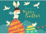 Puzzle Bluebird Puzzle Happy Easter - 12 Teile Kinderpuzzle