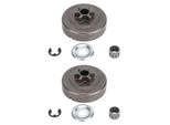 2 Set Di Pignoni Per Tamburo Frizione Adatto Per Stihl 017 018 021 023 025 MS170 MS180 MS210 MS230 MS250 1123 640 2003