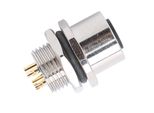 Connettore Impermeabile, Zoccolo Filettato M12, Connettore Del Filo Dell'aviazione, Zoccolo Del Montaggio Anteriore Del Pannello, Zoccolo Impermeabile D'ottone, Accessori Del Circuito Elettrico