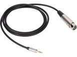 Linea Audio Xlr, Cavo Adattatore Da Xlr Femmina A 3,5 Mm Maschio, Cavo Audio Da 3,5 Mm Maschio A Xlr Femmina, Cavo Microfonico Da Xlr Femmina A 3,5 Mm Maschio, Cavo Xlr, Cavo Adattatore