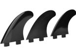 Tri Fin Thruster Set Nylon Plastica Surfboard Pinne Fcs Singola Testa Pinne Surfboard G5 (Nero)