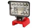 Luce Da Lavoro A Led, Luce Da Lavoro Ricaricabile, Luce Da Lavoro Con Batteria Al Litio, Proiettore Portatile, Luce Da Lavoro A Led Di Potenza 54W, Luce Da Lavoro A Led Quadrata