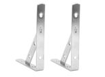 Supporto Triangolare, Supporto A Staffa, Staffa Triangolare Per Scaffale, Supporto In Acciaio Inox, Staffe Angolari