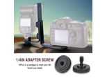Adattatore A Vite, Adattatore A Vite Per Treppiede, Adattatore A Vite Per Luce Flash, Staffa Per Flash Della Fotocamera Vite, Vite Da 1/4 Maschio A 1/4 Femmina