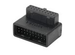 Adattatore Pannello Frontale Usb, Zoccolo Pannello Frontale Usb 3.0 Verticale, Adattatore Pin Verticale, Adattatore Scheda Madre Usb 3.0, Adattatore Scheda Madre Computer, Accessori Scheda Madre