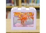 Mini Serbatoio Di Pesce, Piccolo Serbatoio Di Pesce, Mini Acquario, Mini Acquario Usb, Mini Serbatoio Di Pesce Led