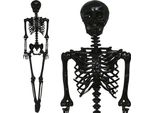 Halloween Scheletro Decor Decorazione Horror Figura Spaventosa Decorazione Spaventosa Dimensione Vita Evento Fantasma Nero