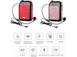 Amplificatore Portatile Per Altoparlanti Per Insegnanti Con Microfono A Filo, Auricolare In Vita, Ricaricabile, Supporto Per Altoparlanti Bt Personali, Registrazione Musicale Per Riunioni In Classe, Formazione, Guide Turistiche, Promozioni, Canto