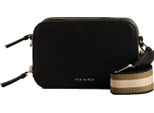 Ted Baker Pelle Borsa A Tracolla Stunna Mini Webbing Crossbody Bag Black Nero