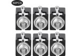 50Pcs Audio Socket Plug Adapter Terminali Accessori Elettrici Dip 3.5MM Pin Con Dado
