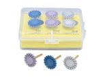6 Pz/Set 3 Colori Misti Composito Dentale Lucidatura Disco Kit Spirale Flex Spazzola Frese