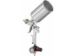 Pistola A Spruzzo 2.5MM Ugello Hvlp Alimentazione A Gravità Power Tools Mini Pistola A Spruzzo Di Vernice D'aria Per La Pittura Auto Air Brush Spray Gun Sprayer