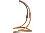 Sedia Sospesa In Legno Rijoka - Carico 120 Kg - 120X120X210 Cm