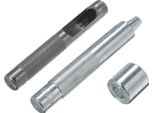 100 Set 10 Mm 3/8 Pollici Grommet Kit Argento Cucito Occhiello Con Strumenti Di Installazione Hole Puncher Storage Box Per Borsa In Pelle Tessuto (3/8 Pollici Di Diametro Interno)