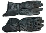 Motorradhandschuhe Roleff "Ro 49" Gr. S, Schwarz, Handschuhe, S, Obermaterial: 100% Rindsleder. Innenfutter: 100% Polyester, Winddicht