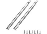 Guide Per Cassetti Guide Per Cassetti Con Montaggio Laterale 50Cm 10 Coppie 45Kg