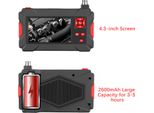 Endoscopio Industriale Con Fotocamera Di Ispezione Automobilistica Da 8 Mm Impermeabile Luce Led Schermo Da 4,3 Pollici 1080P Ad Alta Definizione Borescope Digitale