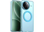 Custodia Magnetica Per Xiaomi Redmi K80 Pro, Sottile Custodia Traslucida Opaca Antiurto Blu