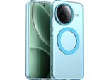 Custodia Magnetica Per Xiaomi Redmi K80, Sottile Custodia Traslucida Opaca Antiurto Blu