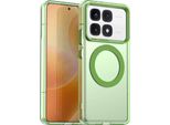 Custodia Magnetica Per Xiaomi Redmi K70 Ultra, Sottile Custodia Antiurto Traslucida Opaca Verde