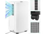Jayseuw Deumidificatore 16L/Giorno 2L-Serbatoio, Timer 24 Ore, Deumidificatore Per Ambienti Costruzione Asciugatrice Purificatore D'aria - Rimovibile