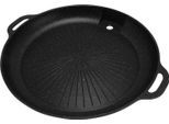 Padella Grill Griddle In Lega Di Alluminio Resistente All'erosione Portatile Bbq Grill Tray Oven Pan Per Casa All'aperto Campeggio Picnic