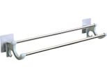 Doppio Asciugamano Bar In Plastica In Acciaio Inox Bagno Asciugamano Rack Per Il Bagno Doppio Asciugamano Holder Wall Mount Towel Hanger Verde