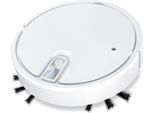 Robot Aspirapolvere, Robot Spazzino, Automatico, Silenzioso, Efficiente Filtro Nebulizzatore Intelligente Con Batteria Ricaricabile, Bianco