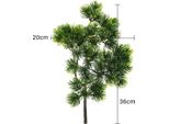 Pianta Artificiale Simulazione Bellezza Foglie Di Pino Ramo Di Pino Cipresso Foglie Decorative Aghi Deco