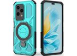 Resistente Cover Per Cellulare Per Honor 200 Lite, Robusta Custodia Con Supporto Ad Anello, Supporto Magnetico E Supporto Verde Menta