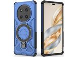 Resistente Cover Per Cellulare Per Honor X9C /Honor Magic7 Lite, Robusta Custodia Con Supporto Ad Anello, Supporto Magnetico E Supporto Blu