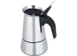 Caffettiera Portatile In Acciaio Inox Moka Espresso Maker Moka Pot (300Ml)