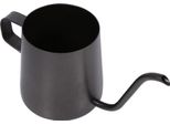 Caffettiera In Acciaio Inox Nero Con Beccuccio A Collo D'oca Lungo (250 Ml)