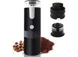 Macchine Da Caffè Espresso Elettrico Portatile 6 Oz Single Serve Mini Coffee Maker Con Polvere Di Caffè Tazza E Capsula Bin 1200Mah Batteria Ricaricabile Brew Automatico Per Il Campeggio Viaggio Auto Escursionismo Ufficio (No Funzione Di Riscaldamento)