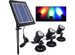 Luce Solare Da Giardino Resistente All'acqua 2200Mah Luce Solare Di Passerella Per Giardino Paesaggio Sentiero Cortile