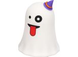 Lampada Da Notte Led A Forma Di Fantasma 7 Colori Luce Da Letto In Silicone E Abs Con Ricarica Usb Per La Camera Da Letto Dei Bambini Halloween