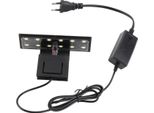 6W 12 Led Acquario Luce Pesce Vaso Lampada Luce Bianca Portatile Serbatoio Pesce Lampada