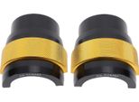 2PCS Strumento Di Guida Della Guarnizione Della Forcella Anteriore Strumento Di Installazione Della Guarnizione Della Forcella In Lega Di Alluminio Cnc Universale Per Le Gambe Della Forcella Del Motociclo 49-50MM