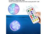4 Pacchetti Di Luci Led Sommergibili Luce Subacquea Led Impermeabile Con Magneti A Ventosa E Telecomando Rf Luci Led Rgb