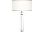 Casa Padrino Lampada Da Tavolo In Nichel Diametro 12 X 50 X H 77 Cm - Lampada