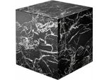 Casa Padrino Tavolino Di Design Art DéCo In Marmo Artificiale Nero - Qualità Lusso