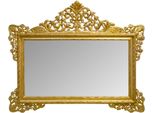 Casa Padrino Specchio Da Parete In Stile Antico Oro 190 X H. 155 Cm - Edizione Limitata