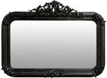 Casa Padrino Specchio Da Parete In Stile Antico Nero 142 X H. 100 Cm - Mobili Barocchi