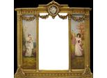 Casa Padrino Specchio Barocco Oro L. 152,5 Cm X H.146,4 Cm - Specchio Da Parete Barocco
