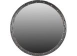 Casa Padrino Specchio Da Parete Argento Rotondo 96 X H.96 Cm - Collezione Luxury