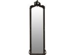 Casa Padrino Specchio Da Parete Barocco Nero 54 X H. 172 Cm - Specchio Da Soggiorno In Stile Barocco