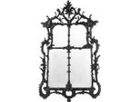 Casa Padrino Specchio Da Parete Per Soggiorno In Stile Barocco Nero 102 X H. 174 Cm - Edizione Limitata