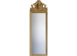 Casa Padrino Specchio Barocco Oro 58 X H. 180 Cm - Magnifico Specchio Da Parete Con Splendide Decorazioni