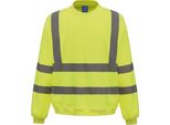 Yoko HVJ510 | Felpa Fluo - Felpa Di Sicurezza Hivis - Colore: Giallo Fluo - Taglia: M